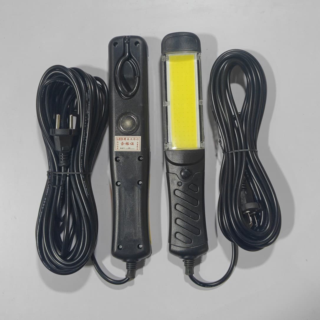 led work light inspection light COB auto repair light outdoor light 220v strong light strong magnetic repair light magnet light