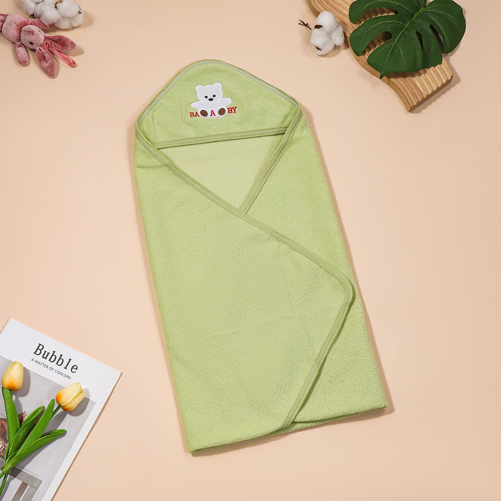 Baby Swaddle Ant Cloth Plain Cartoon Cloak Cape, Soft Hooded Swaddle for Mother and Baby, Manufacturer Wholesale