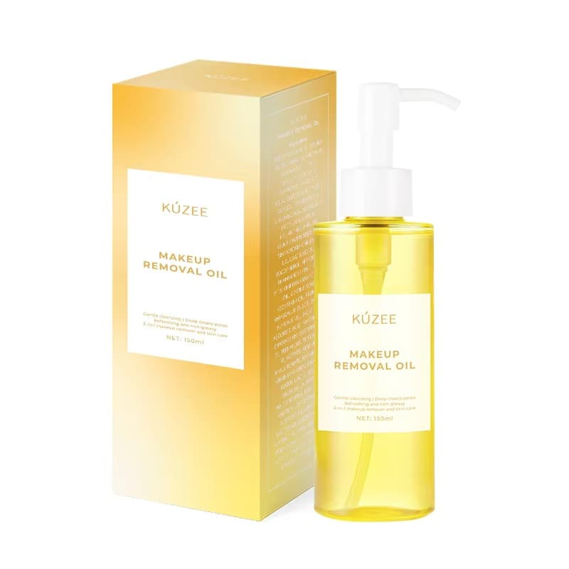 Kuzee Plant-Based Vegan Nourishing Moisturizing Brightening Waterproof Makeup Remover Deep Cleansing Multi-Effect Face Wash