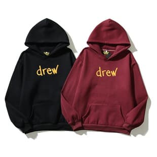 2022 Spring/Summer New D@EW Embroidered 3D Letter Fleece Hoodie Unisex One-Piece Wholesale Drop Shipping