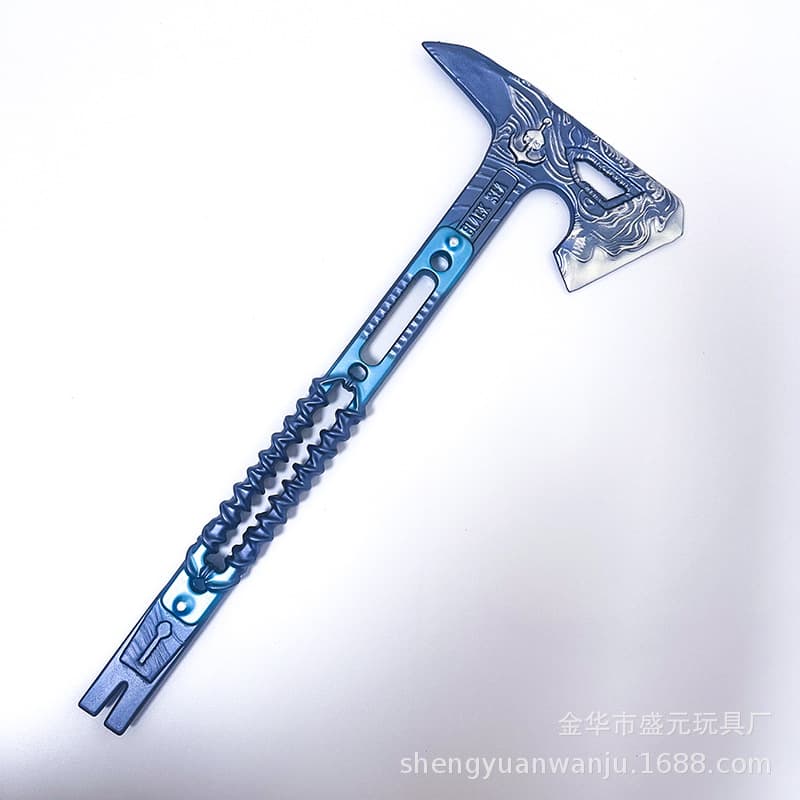 Delta Game Peripheral Black Magic Tomahawk Toy Model Unedged Game Props PU Soft Plastic Ornaments