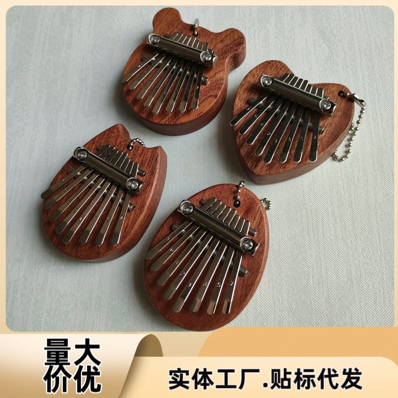 Kalimba (small 8-note kalimba) is a hot-selling export instrument. Drop shipping and labeling services are available for cross-border e-commerce.