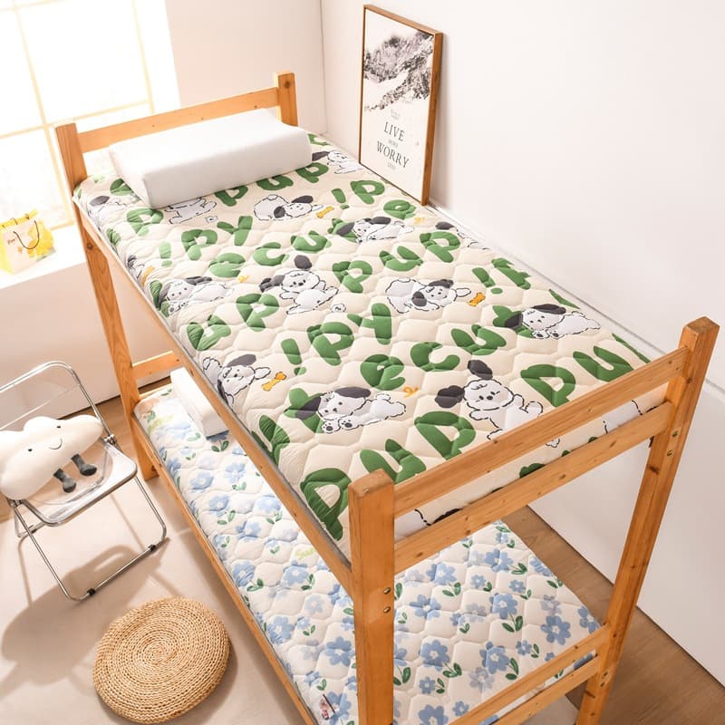 All-Season Skin-Friendly Brushed Student Mattress, Thickened Dormitory Bunk Bed Floor Tatami Mat Mattress Pad