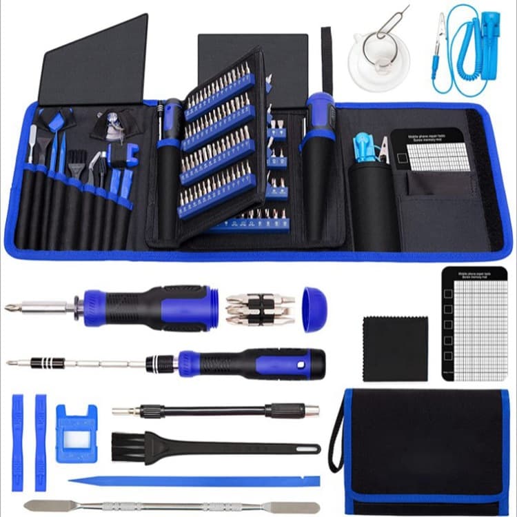 190-Piece Household Electronic Repair Screwdriver Set Mobile Phone Computer Toy Glasses DIY Repair Tool Kit