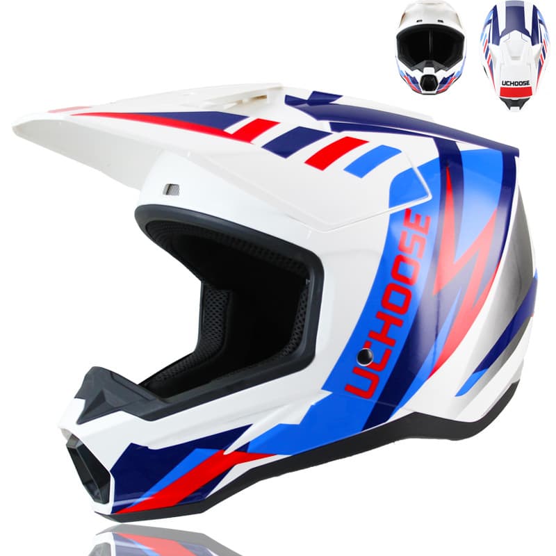 Off-Road Motorcycle Helmet Rally Off-Road Helmet Removable Brim Large Size Small Size Certified Cross-Border Hot Sale