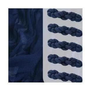 Tablecloth Table Runner Gauze Crinkle Table Runner Cross-Border Bali Gauze Crinkle Table Runner Pleated Twist Table Runner Semi-Transparent Bohemian