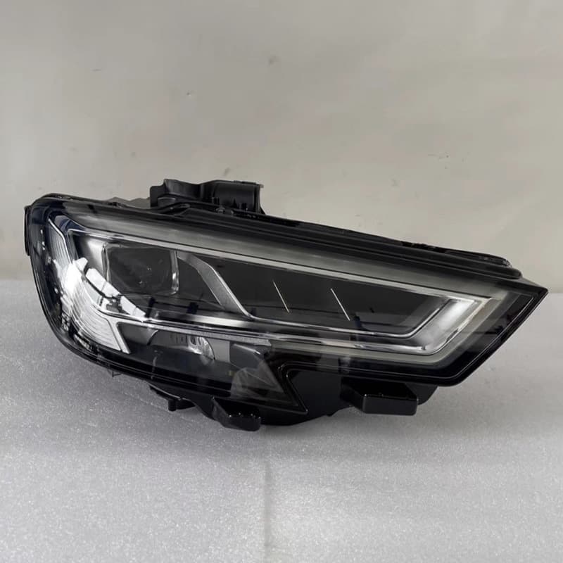Compatible with 2017-2020 Audi A3 Matrix Headlight High-Configuration Front Headlamp Original Low to High Upgrade
