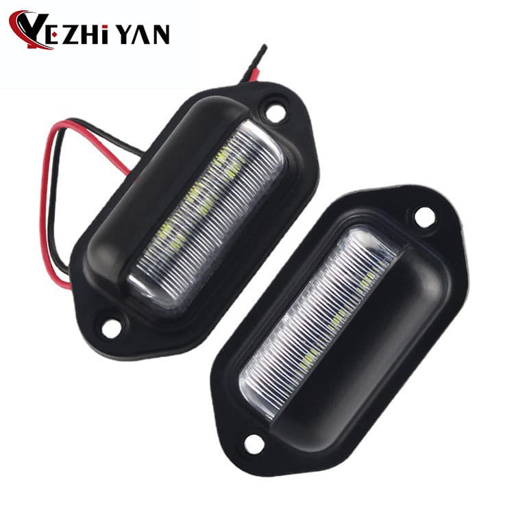 Car Accessories License Plate Lights LED Number Plate Lamps For Ford Mustang 2015-2020 Rear Tail Light Assembly