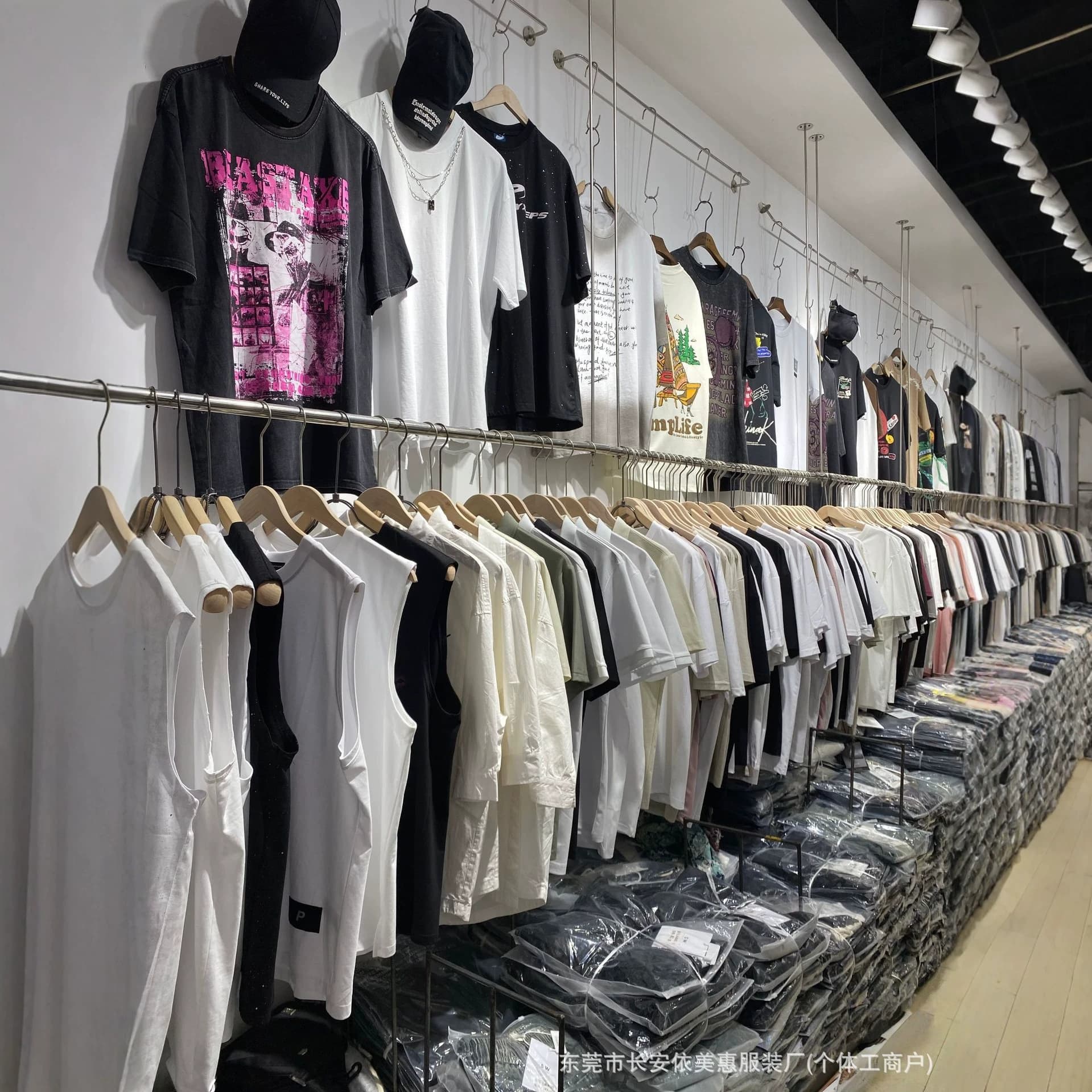 1688 Men's Short Sleeve Crew Neck T-Shirt Wholesale Pique Cotton T-Shirt Men's T-Shirt Youth Streetwear