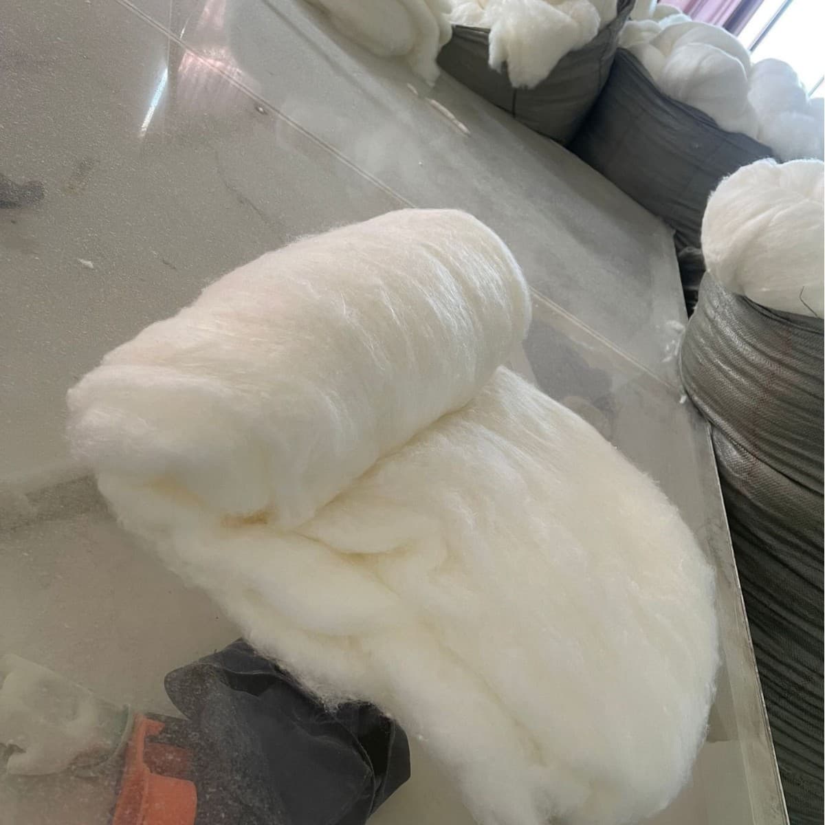 100% Tussah Silk Floss Pure Silk Quilt Core Bare Silk Tongxiang Silk Material Silk Comforter Core Factory Wholesale