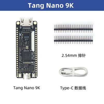 Tang Nano 9K FPGA Development Board Gowin GW1NR-9 RISC-V RV HDMI