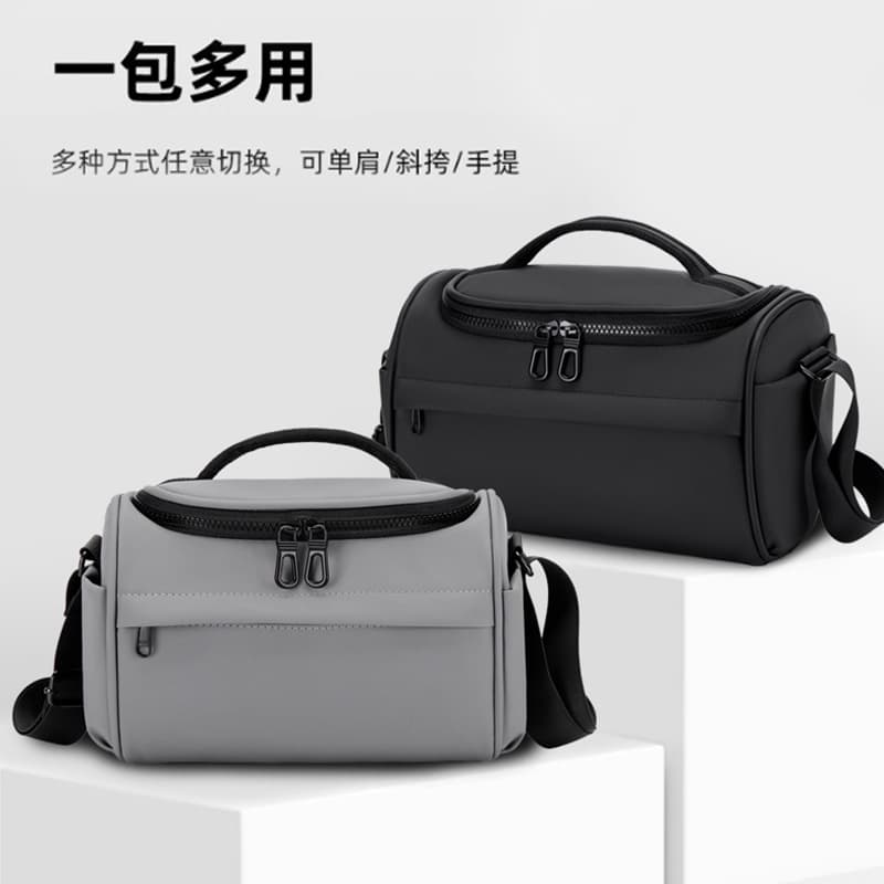New Large Capacity DSLR Camera Shoulder Bag Waterproof Crossbody Digital Camera Bag Mirrorless Photography Bag Unisex Commuter
