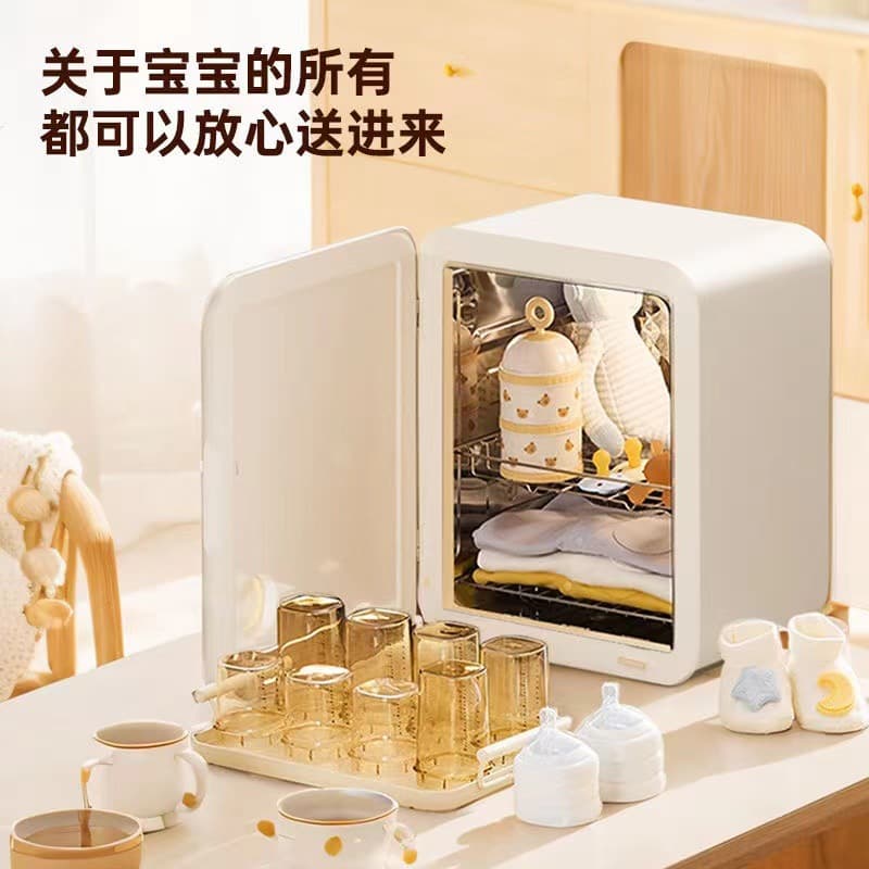 Baby Bottle Sterilizer with UV and Drying, 2-in-1, Large Capacity for Cross-Border