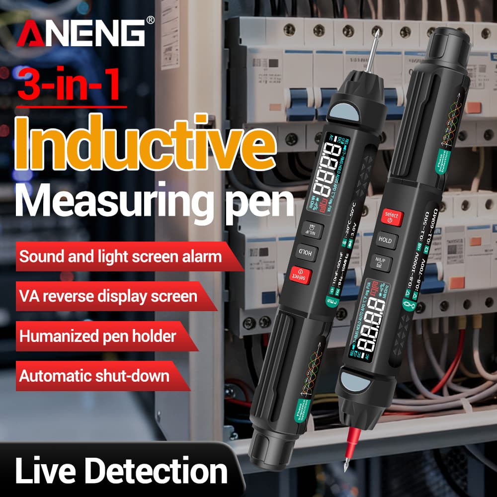 Pen-type High Precision Digital Multimeter Intelligent Phase Sequence Measurement Multi-function Anti-burn Instrument