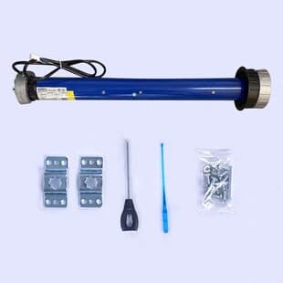 Guorui Electric Door Garage Door Tubular Motor Roller Shutter Door Awning Manual Door Conversion Remote Control Motor