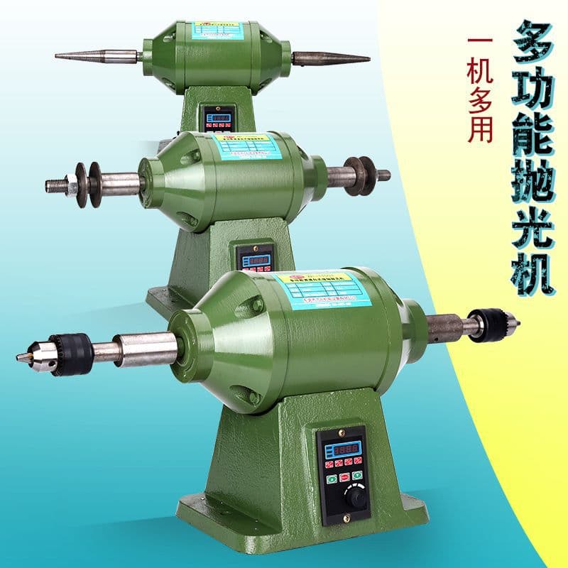 Antique Jade Acrylic Bead Bracelet Cloth Wheel Variable Speed Polisher Small Grinder Desktop Magic Tool Wire Drawing Machine