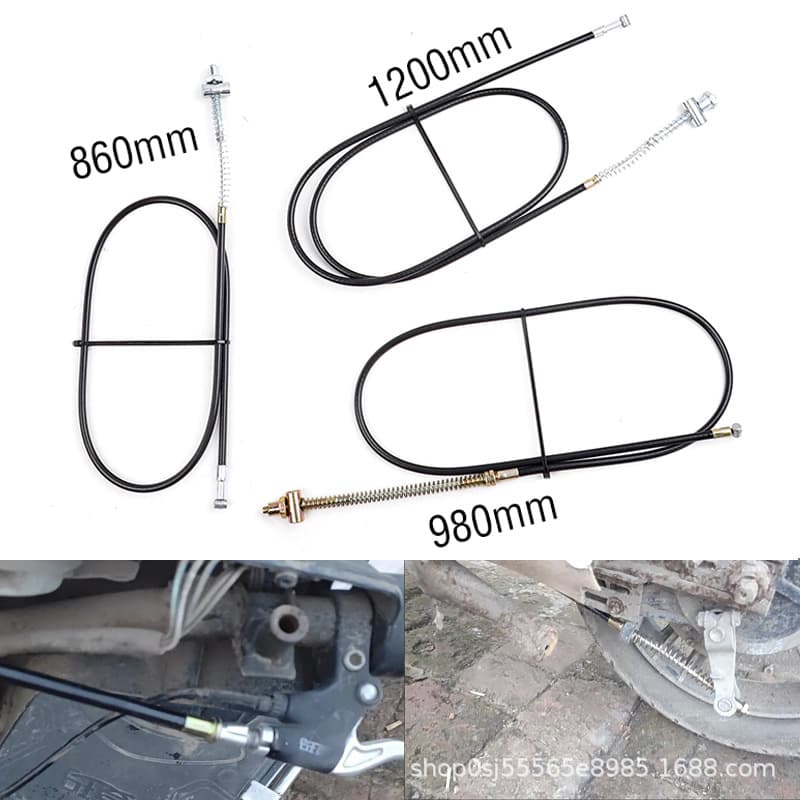 Electric vehicle brake line, thickened brake line, front and rear drum brake line, thickened brake line, electric motorcycle pedal, hand brake line, electric motorcycle brake line