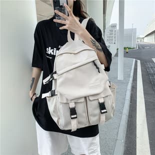 Wholesale Backpack Men Korean Style College High School Student Large Capacity Middle School Trendy Backpack Women Computer Bag