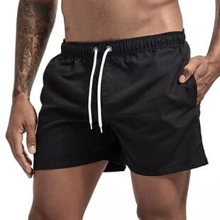 New Cross-Border Men's Beach Shorts Sports Casual Shorts with Inner Mesh Three-Quarter Shorts Fashion Shorts for Men and Women