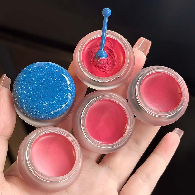 Cappuvini Small Blue Can Mist Lip Mud Dense Affordable Potato Mud Color Matte National Student Party Cosmetics