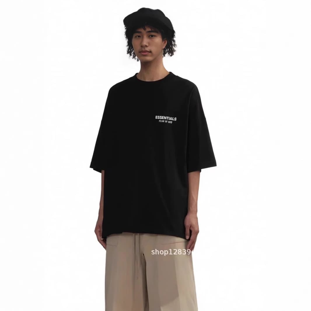 ESSENTIALS eight seasons 24ss new American high street sports and leisure short-sleeved T-shirts for men and women