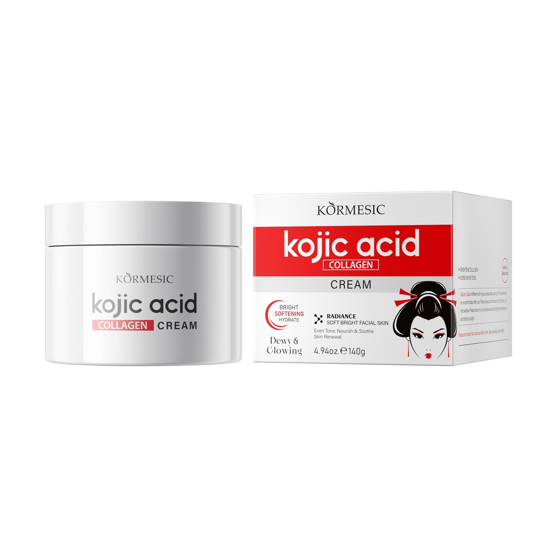 Cross-border KORMESIC Kojic Acid & Collagen Skincare Series Facial Care In Stock