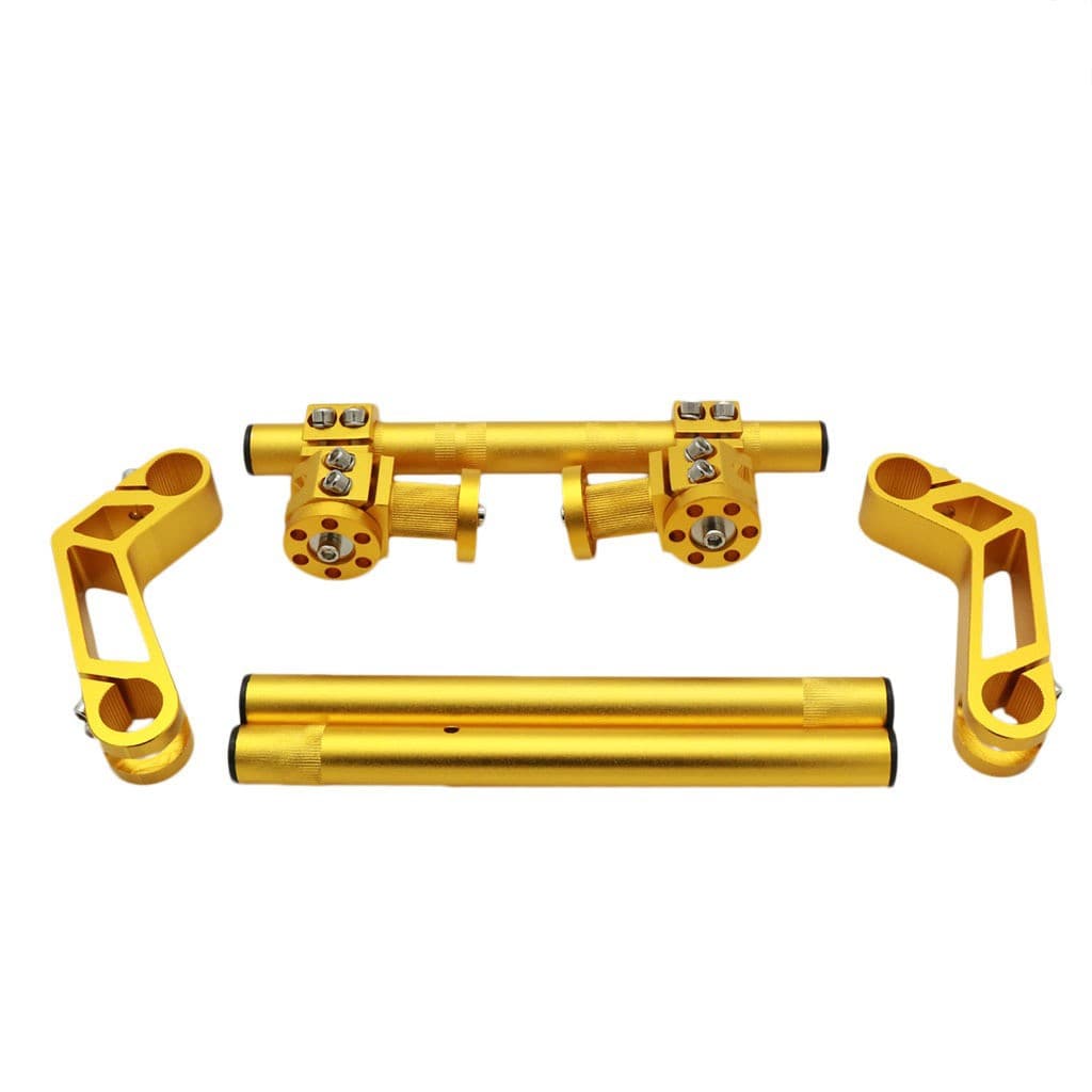 Manufacturer deals with off-road motorcycle accessories, electric vehicle aluminum alloy magic changeable faucet separation direction handle