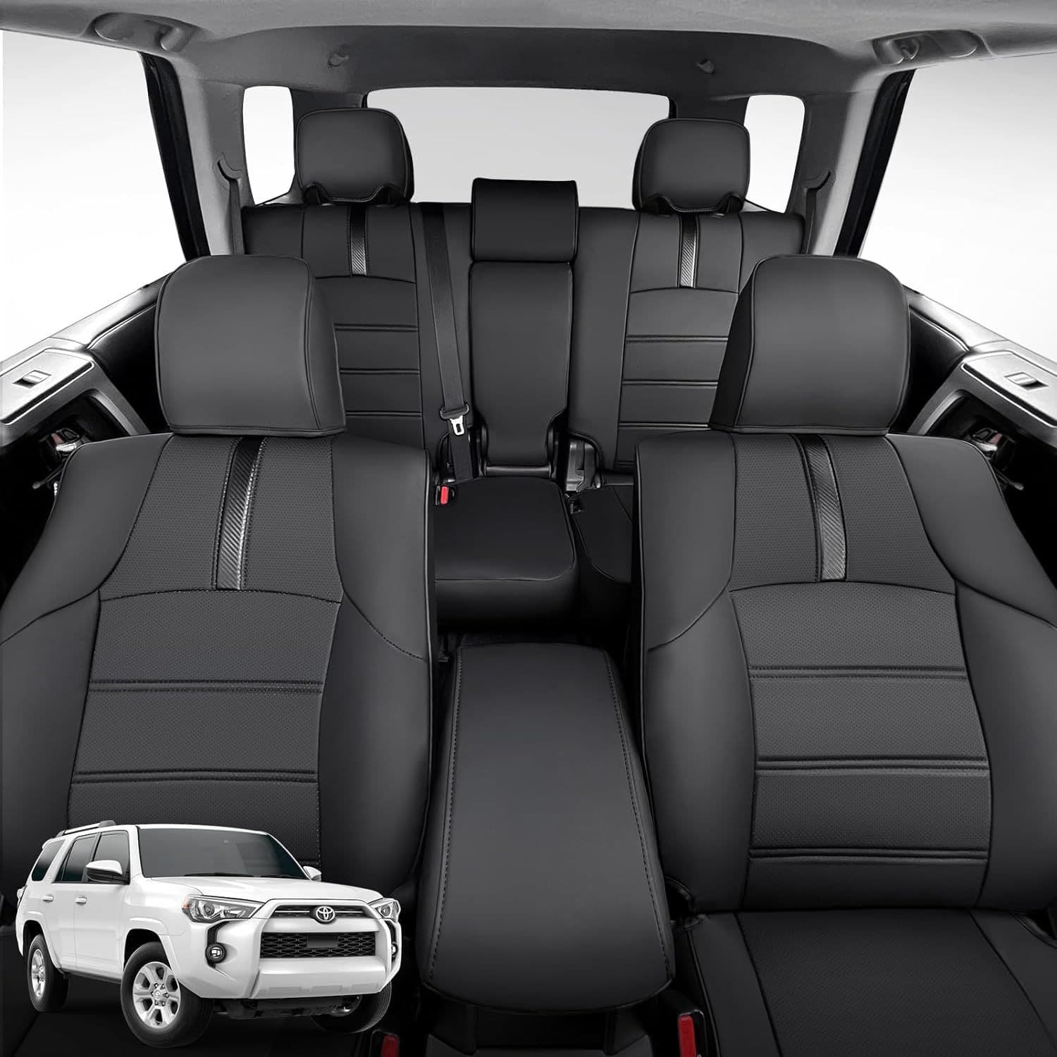 [Cross-border Supply] Amazon Compatible Toyota 4Runner All-Season Full Coverage Leather Seat Covers