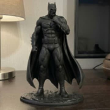 3D Printed Batman Pen Holder Personalized Stationery Organizer Desktop Trendy Decoration Office Study Fun Ornament