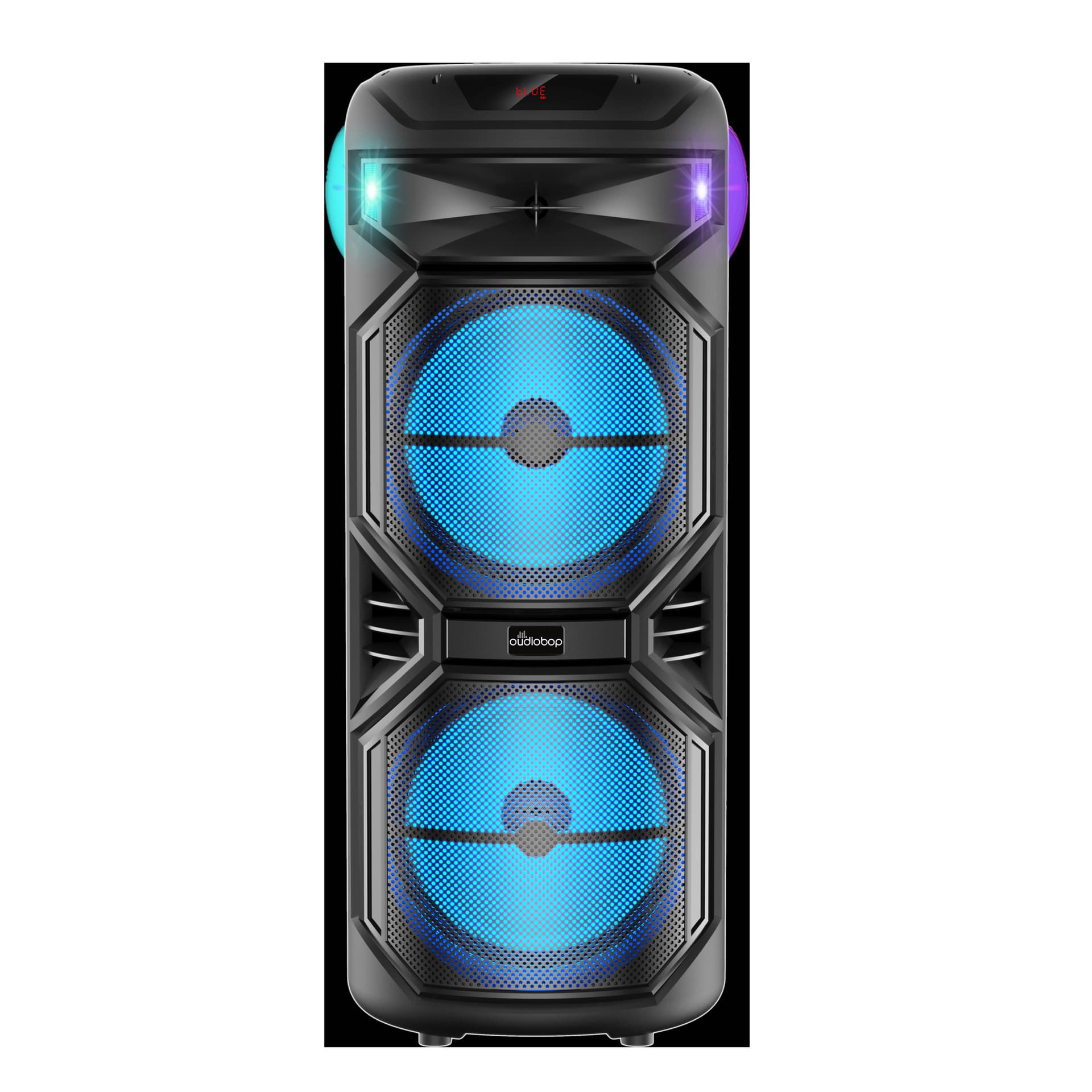 Bluetooth Speaker Outdoor Square Dance Performance High Power Bass Cannon Dual 15-inch Horn Leigong Audio