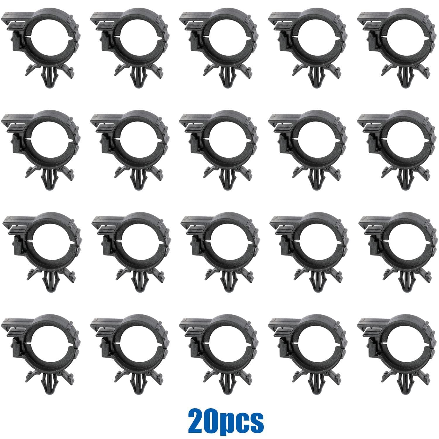 Plastic Nylon Wire Harness Clips Corrugated Tube Fasteners for Audi Ford Toyota Honda