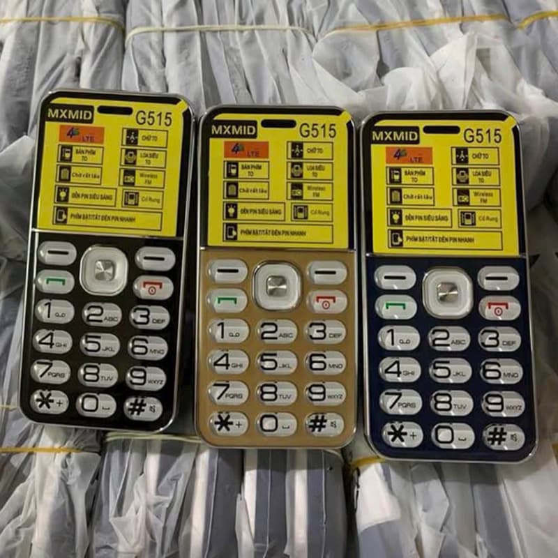 MXMID G515 4G Feature Phone Cheap Price Rtos 4G VoLTE Mobile Phone