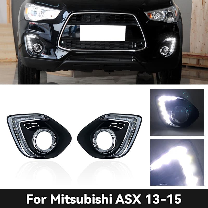 Mitsubishi Motors Suitable Led Daytime Running Lights 13-15 Models Cross-border Supply Automotive Parts Atv Utv Ssv