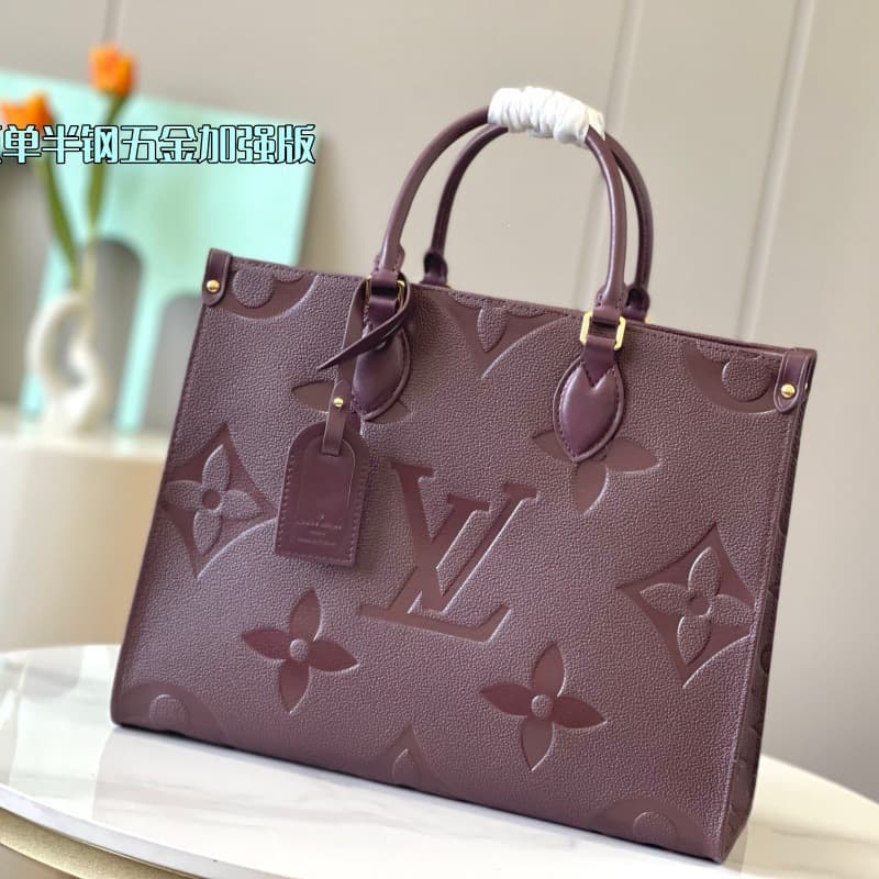 (Guangzhou Cross-border Semi-hardware) Carryall BB Monogram Tote Black Knight Shoulder Crossbody Bag