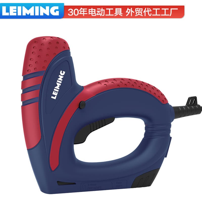 Lei Ming J-115 Electric Nail Gun Lithium Battery Shooting Nailer Steel Nail Straight Nail U-Nail Dual-use Woodworking