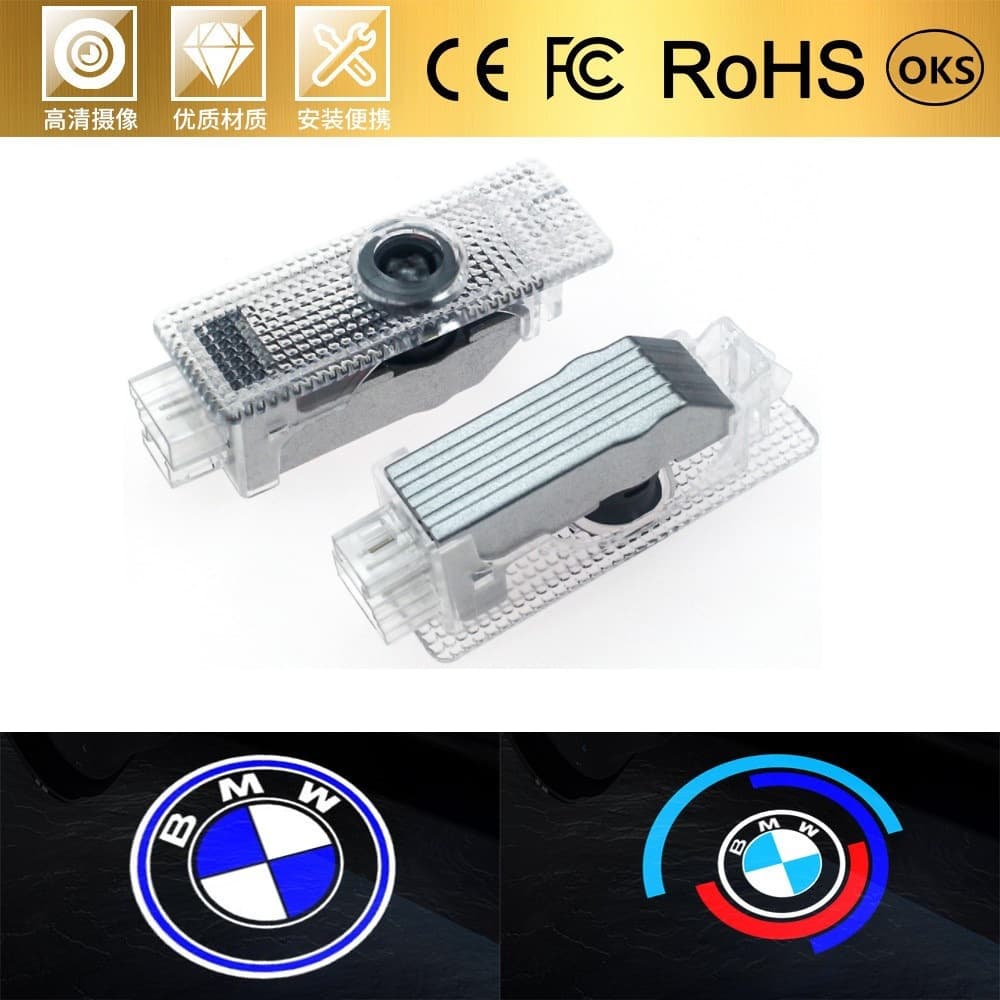 Universal BMW Welcome Light Projector for New and Old Models 5 Series, New 3 Series, 7 Series, X1/X3/X5/X6 Laser Door Light