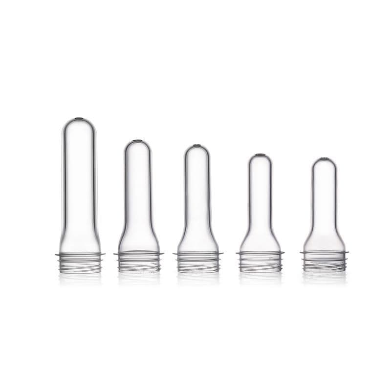 Multi-specification gram weight customizable color preforms, 2925 water-clear PET tube preforms