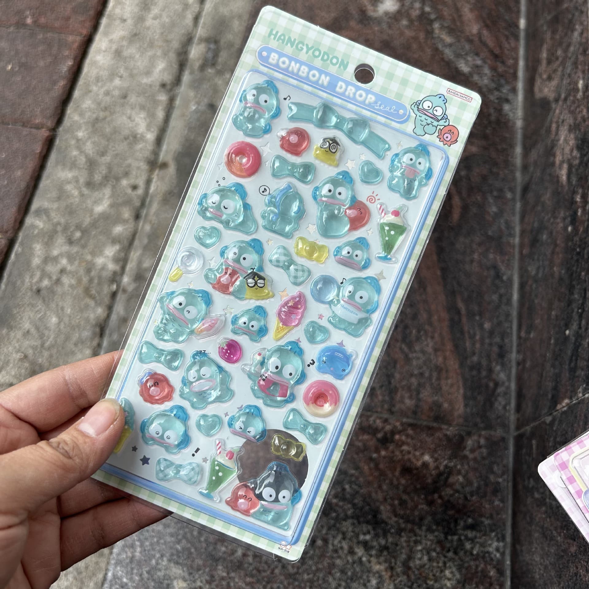 Sanrio 3D Crystal Sticker DIY Decoration, 3D Solid Embossed Sticker, Kitty Cinnamoroll Phone Case Sticker