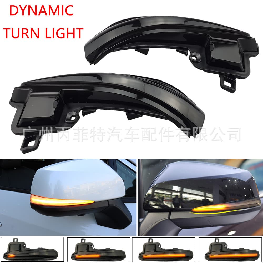 For Toyota RAV4 XA50, Wildlander, Highlander, Tacoma Rearview Mirror Sequential Turn Signal Light