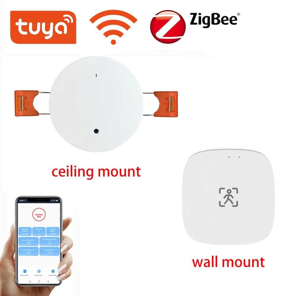Graffiti Smart WiFi Human Presence Detection Radar 5.8GHz Detector Microwave Motion Sensor Real-Time