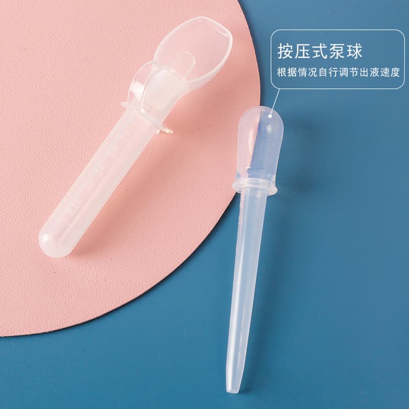 Beienta Silicone Dropper Medicine Dispenser for Children, Liquid Feeding Tool for Babies and Kids