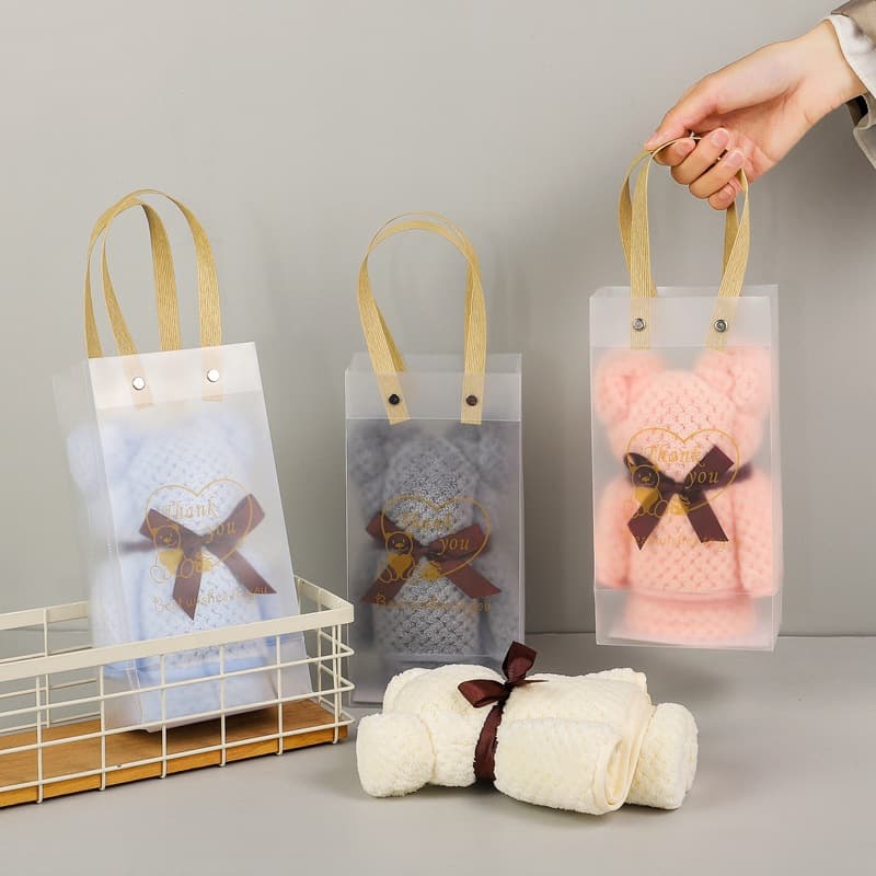 Bear towel favors for weddings, birthdays, return gifts, Christmas presents, opening ceremony gifts