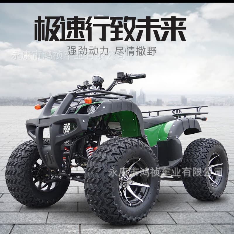 Electric Beach Buggy Four-Wheel Off-Road Motorcycle All-Terrain Big Bull Drive Shaft Beach Buggy Venue Rental Wholesale