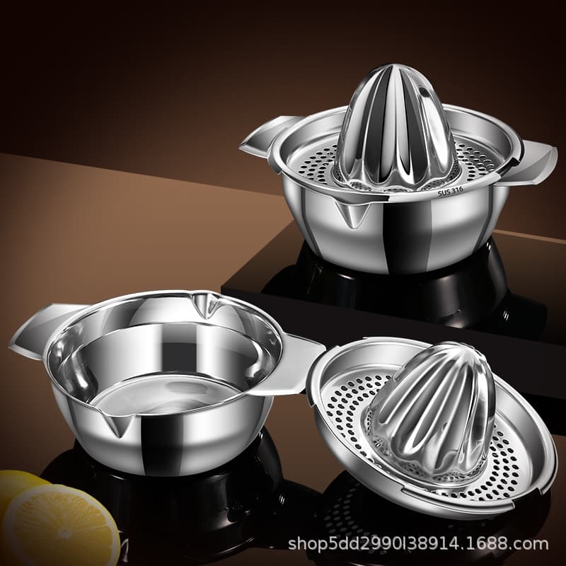 316 stainless steel manual juicer household press lemon orange squeezer press-type juicer
