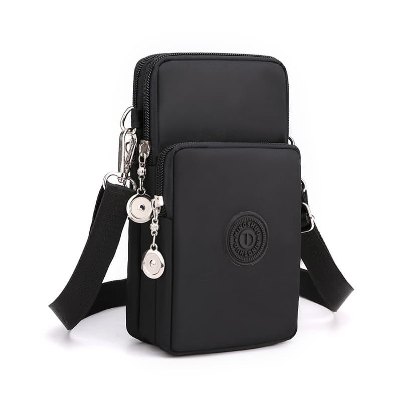 New Cross-Body Phone Bag for Women, Oxford Cloth Crossbody Small Bag, Vertical Mini Coin Purse Wristlet