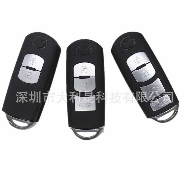 Car Key Shell Suitable for Mazda Smart Replacement Shell 234 Key with Small Key Car Logo Export EBAY