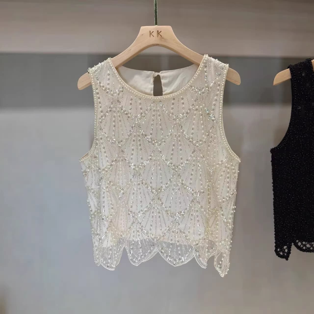 Women's New High Luxury Versatile Fashion Vest Sleeveless Vest Summer Vest Women's Summer Outerwear Sleeveless Top 9081