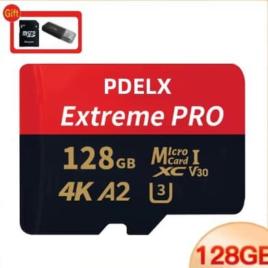 512GB High-Speed Universal TF Card 128G Dash Cam 256G Surveillance [with Card Reader SD Card Adapter]