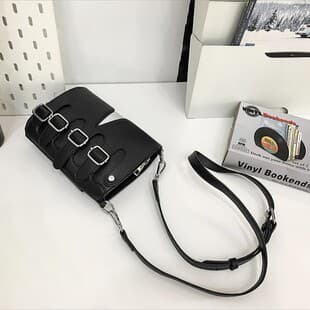 New Cross-Border Small Crossbody Bag for Men, Original Design Fashion Trendy Star Bucket Bag, Shoulder Sling Bag