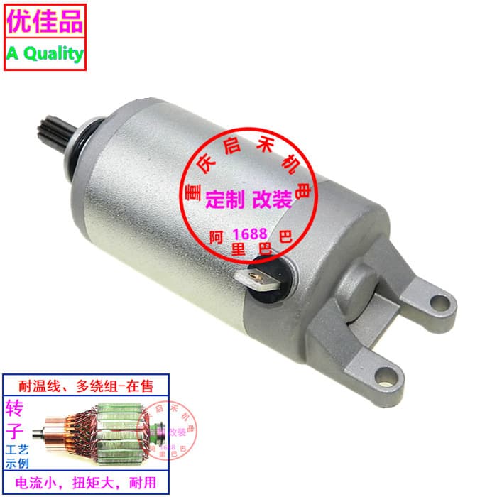 Factory Direct Supply Starter Motor for Suzuki Burgman Skywave AN250 AN400